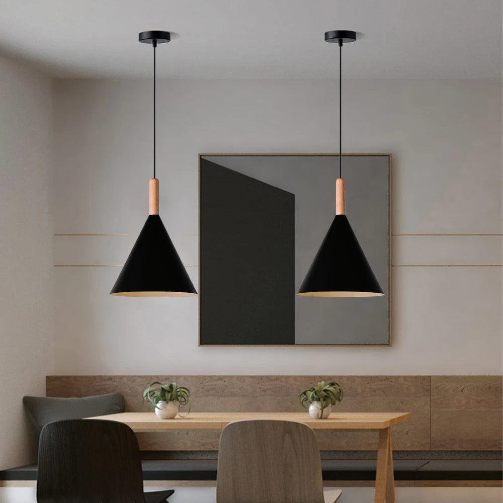 Modern Wood Pendant Lamps