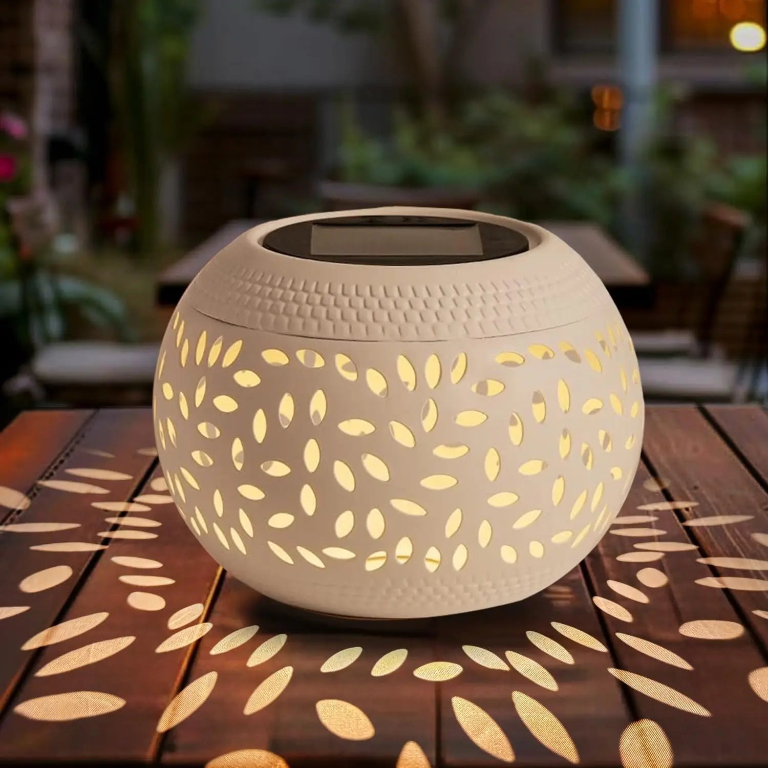 Solar Table Lanterns Outdoor Waterproo