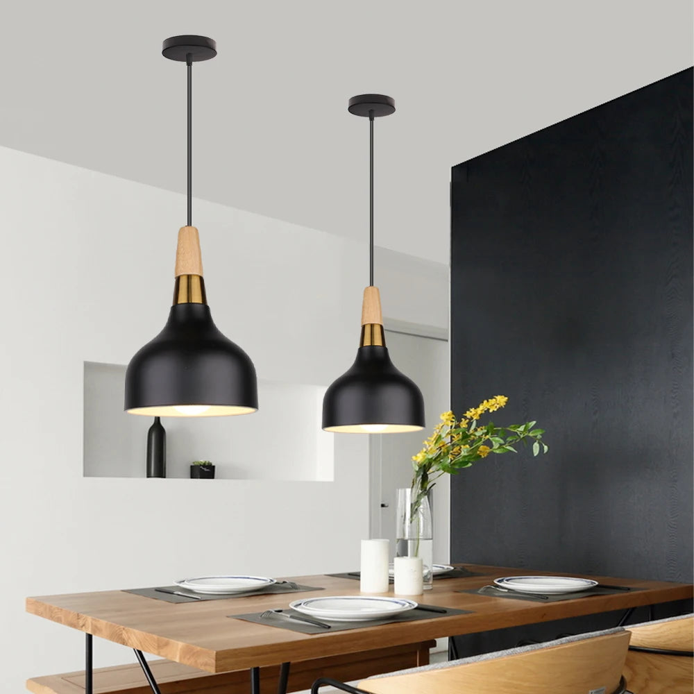 Modern Wood Pendant Lamps