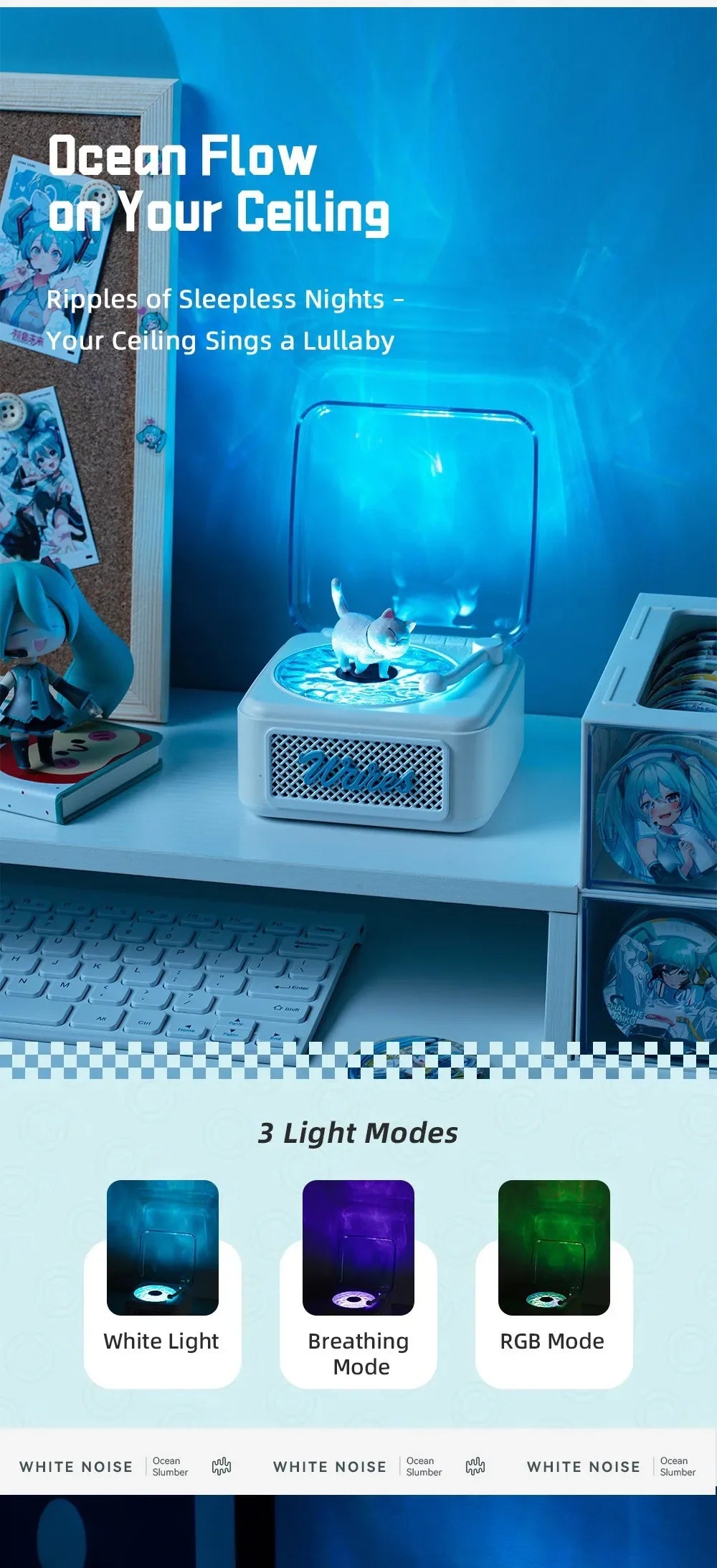 Bluetooth Speaker White Noise Sleep