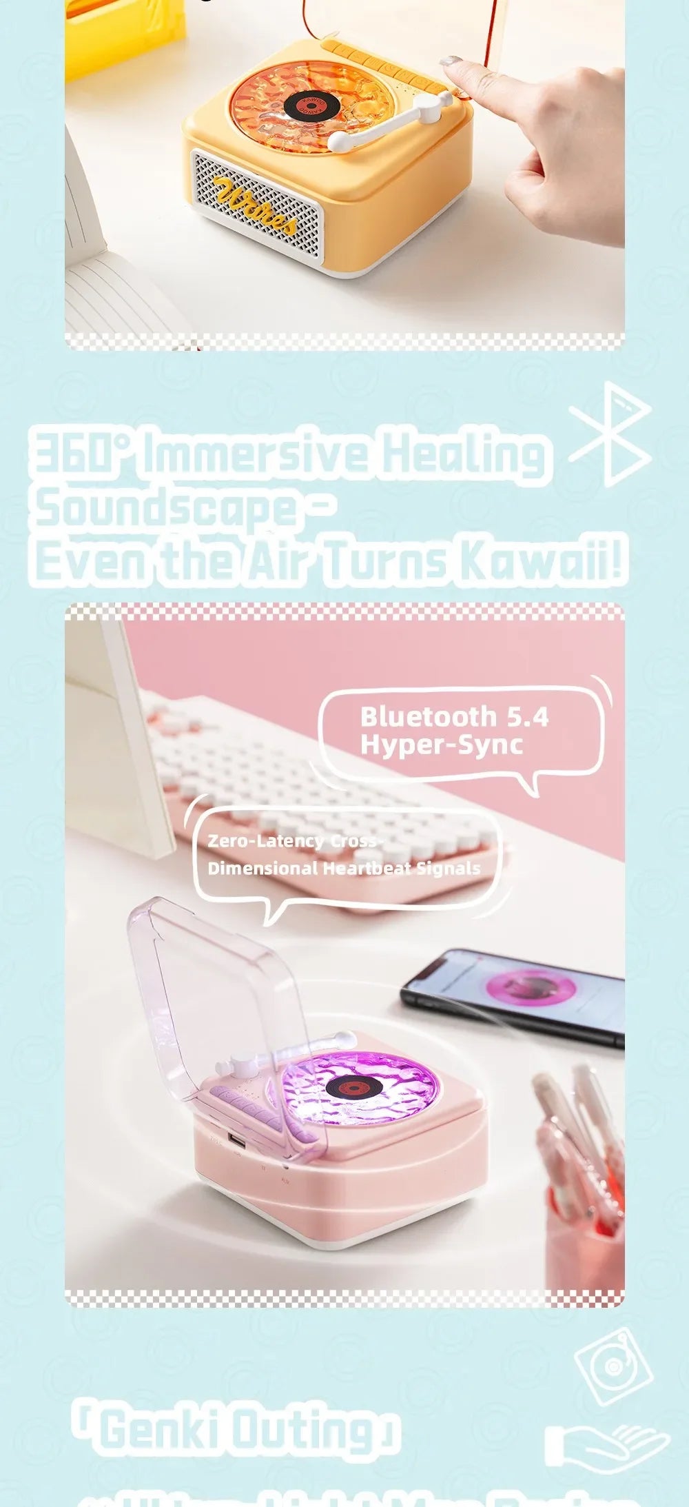 Bluetooth Speaker White Noise Sleep