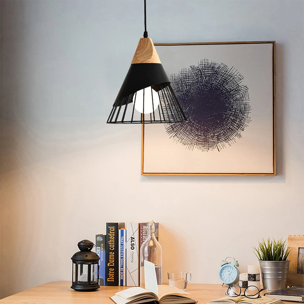 Modern Wood Pendant Lamps