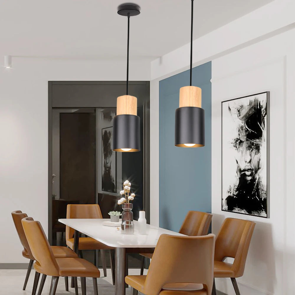 Modern Wood Pendant Lamps