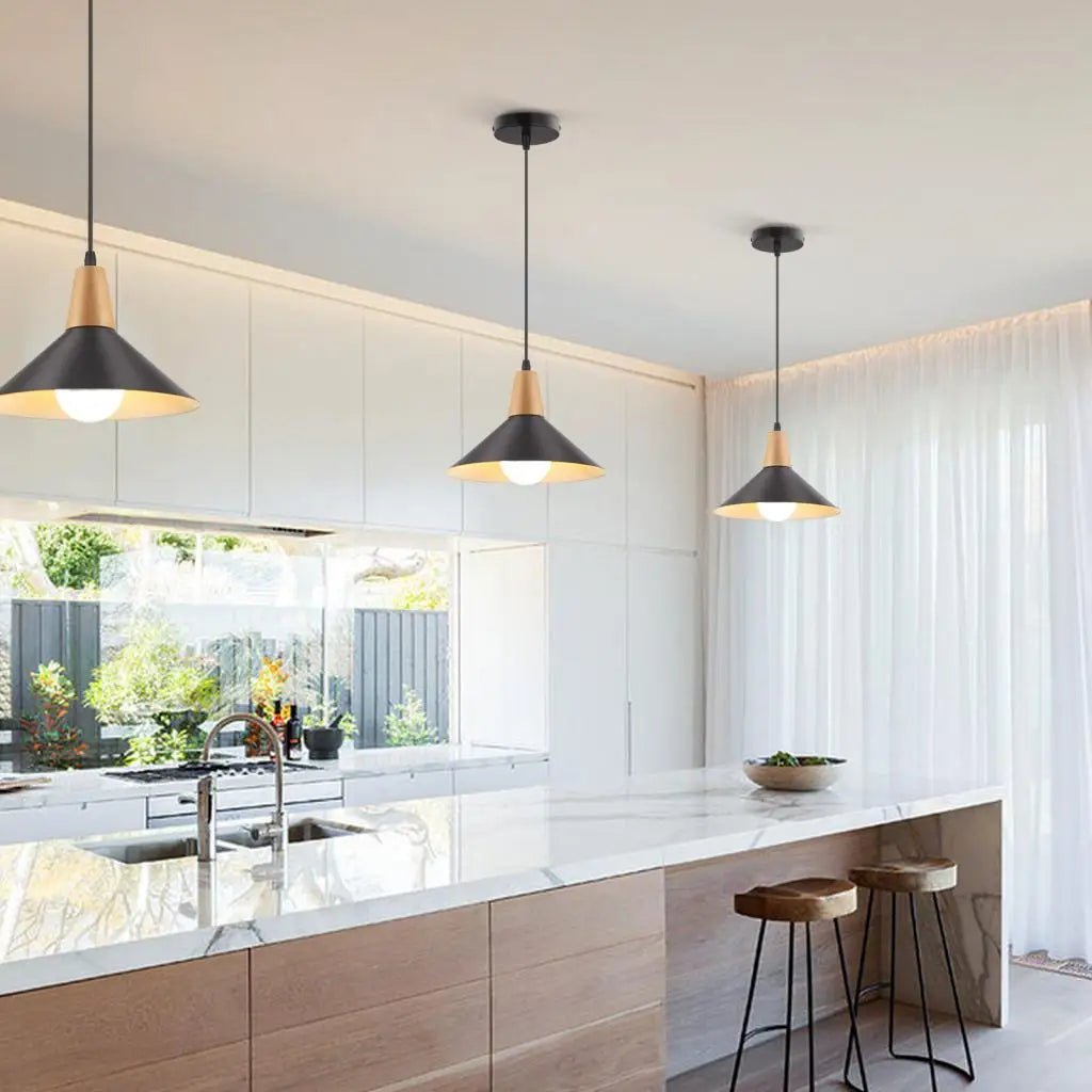 Modern Wood Pendant Lamps