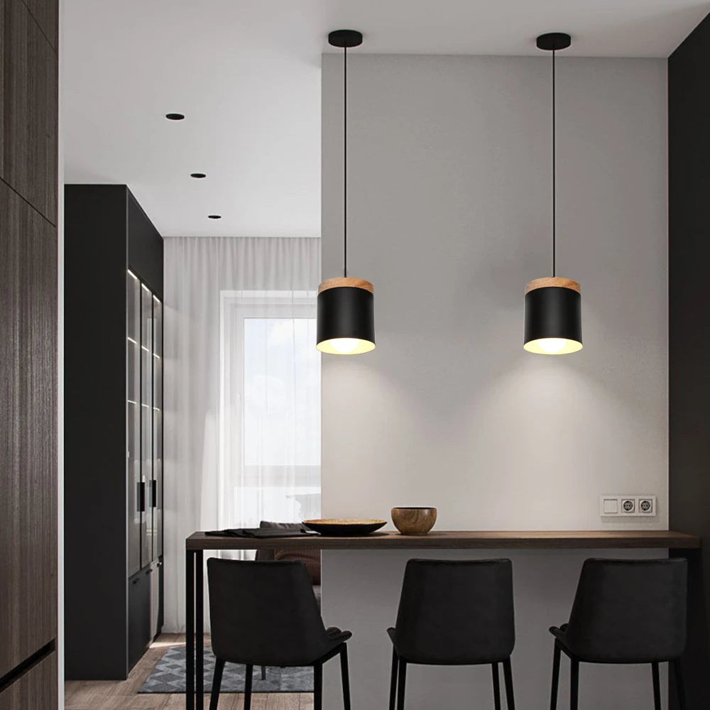 Modern Wood Pendant Lamps