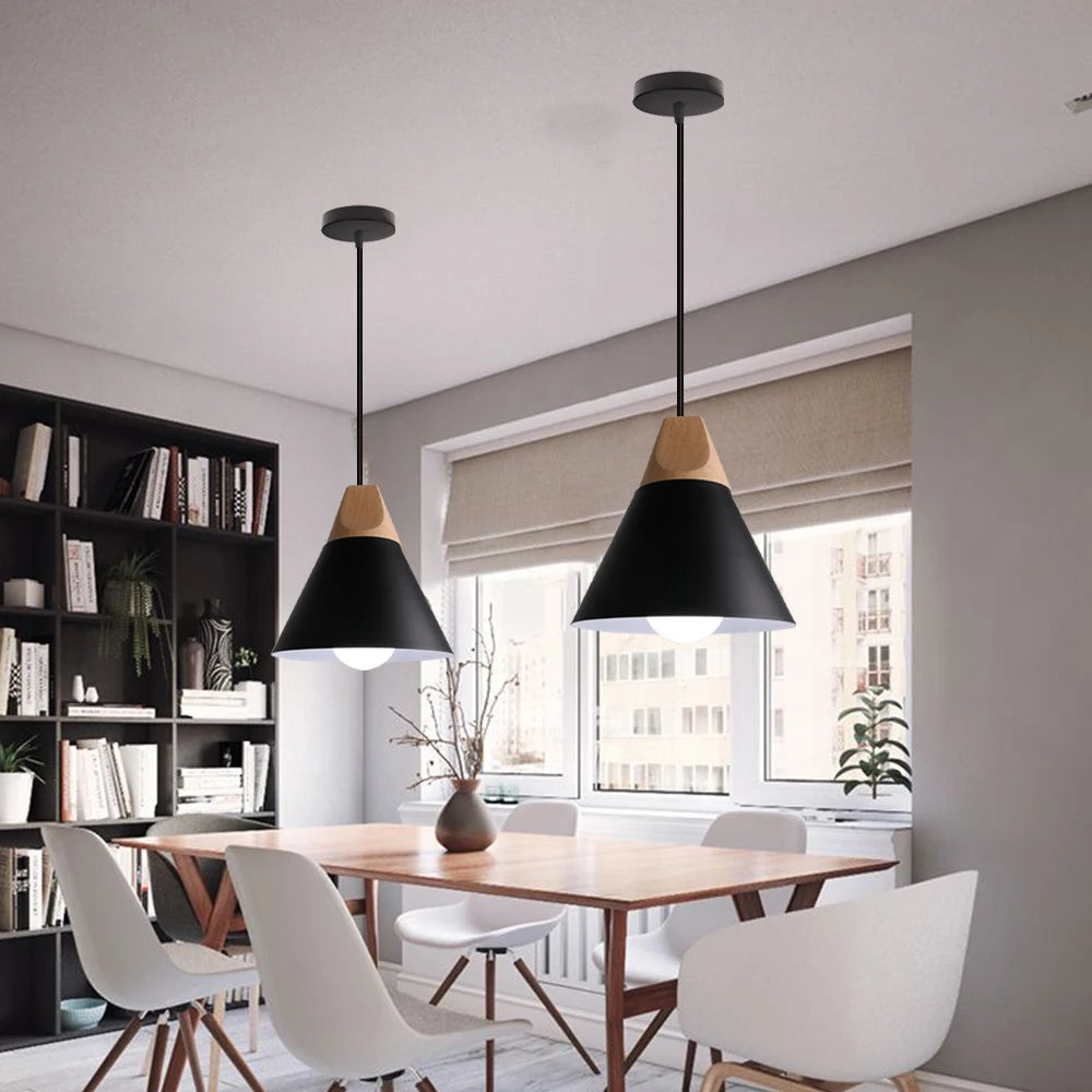 Modern Wood Pendant Lamps