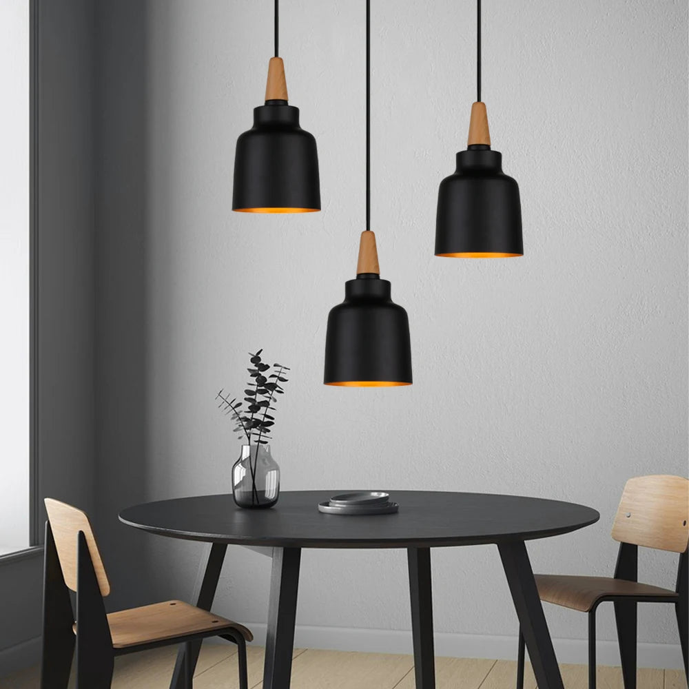 Modern Wood Pendant Lamps
