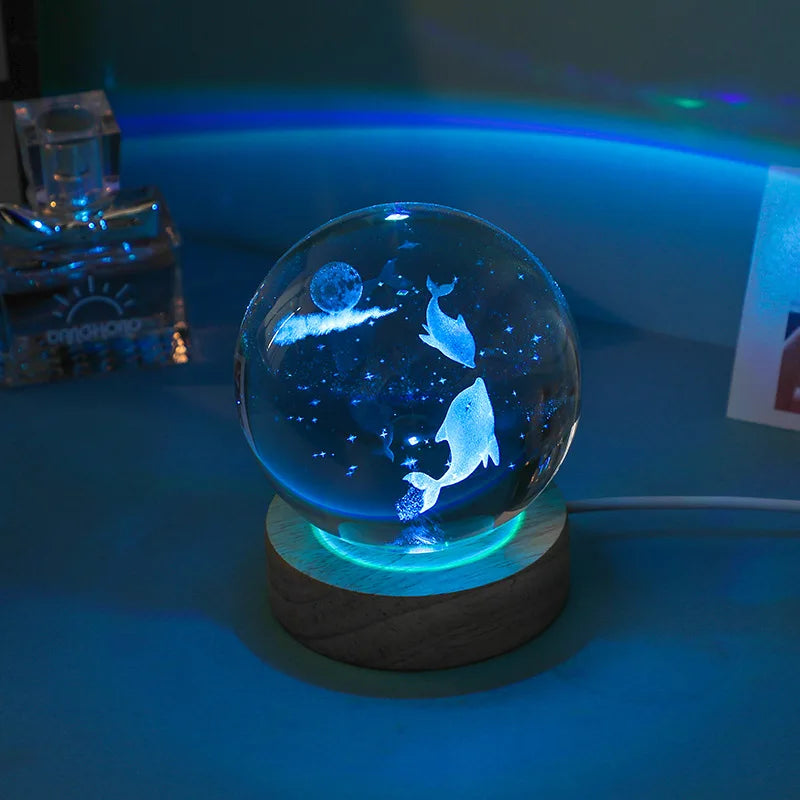 3D Crystal Lights Lamp