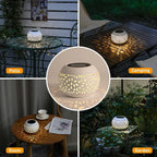 Solar Table Lanterns Outdoor Waterproo