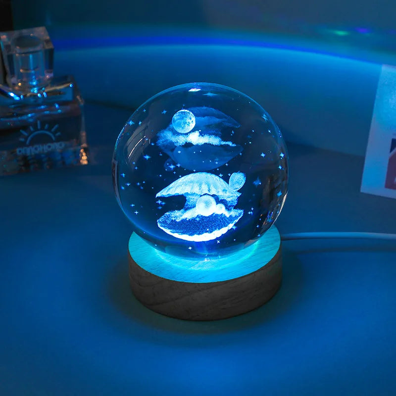 3D Crystal Lights Lamp