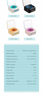 Bluetooth Speaker White Noise Sleep