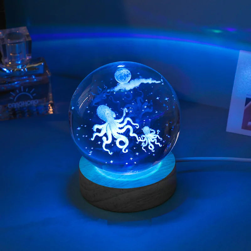 3D Crystal Lights Lamp