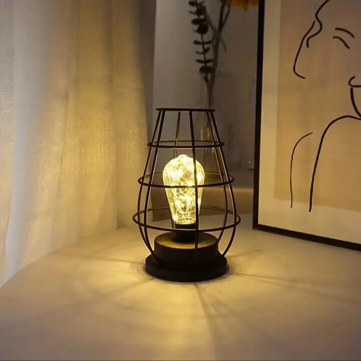 1PC Indoor Iron Wire