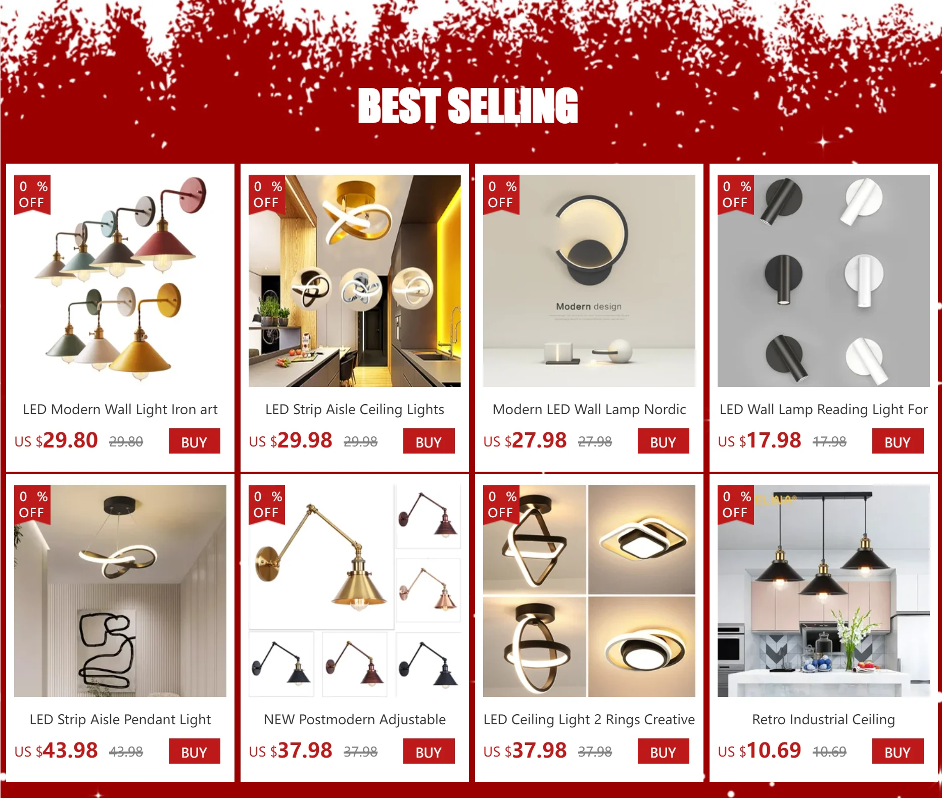Modern LED Wall Lamp