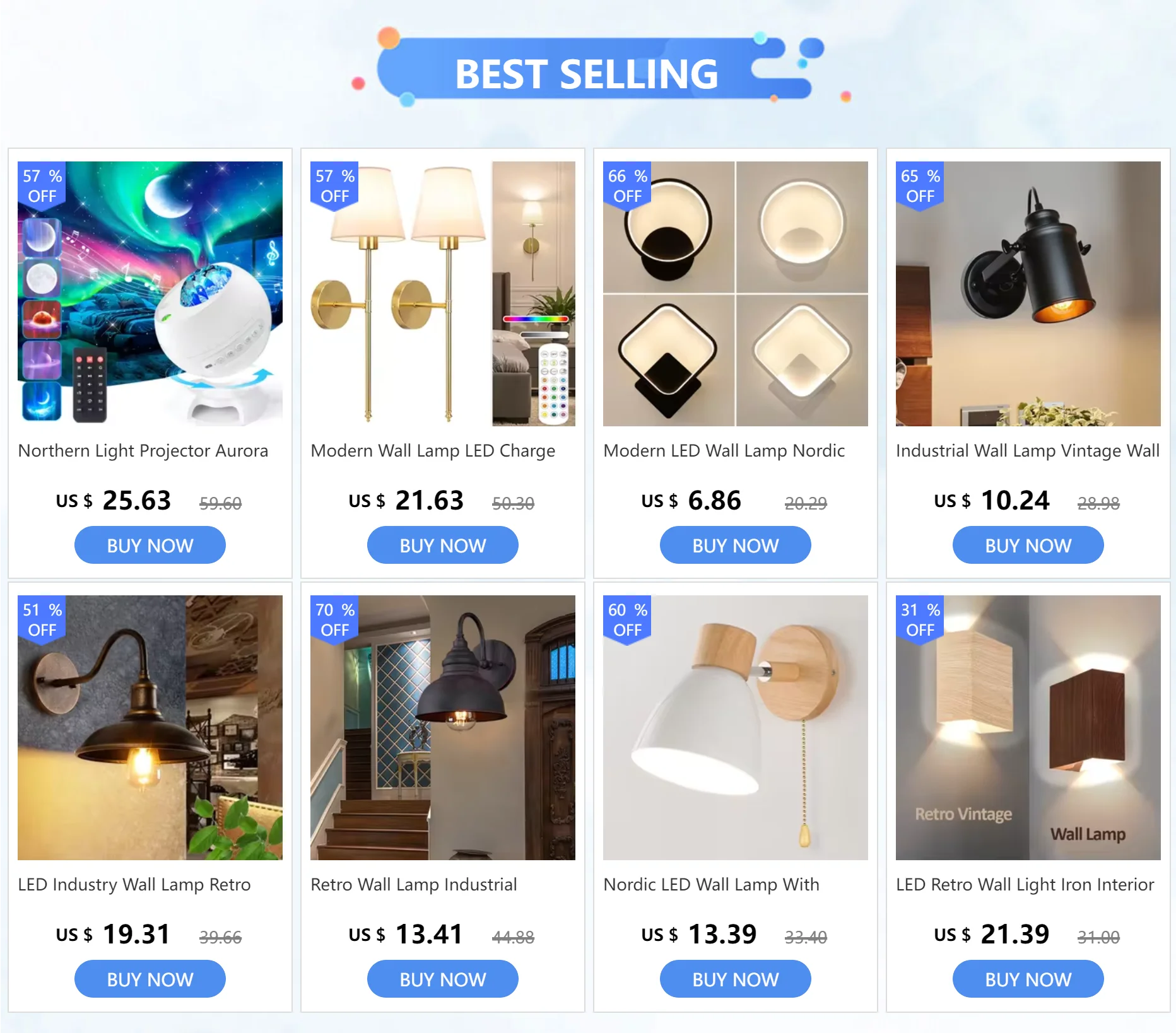 Modern LED Wall Lamp